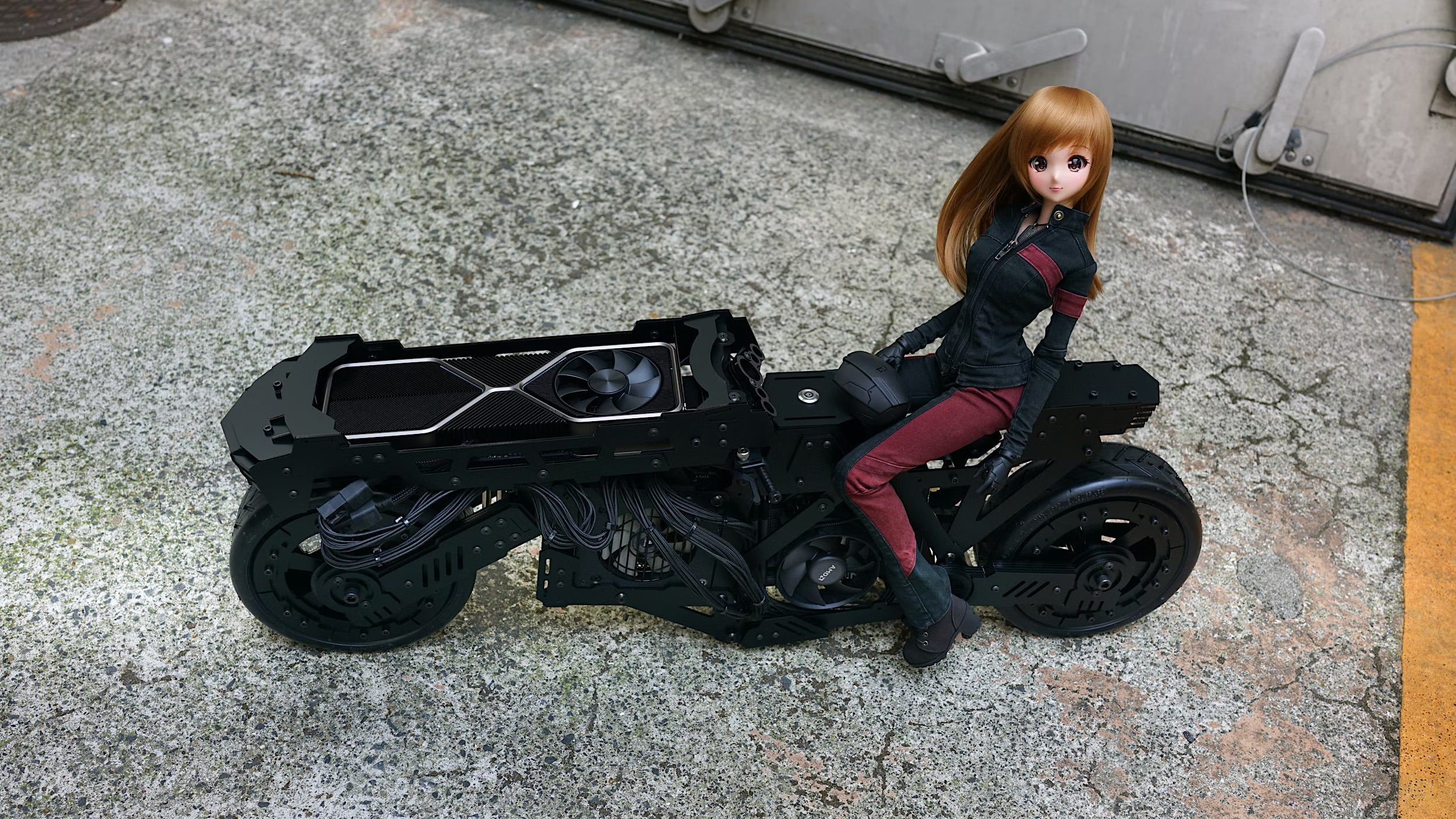 Quantum Retrograde Bike (Carbon Black)