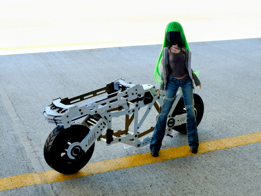 Quantum Retrograde Bike (Glacier White)