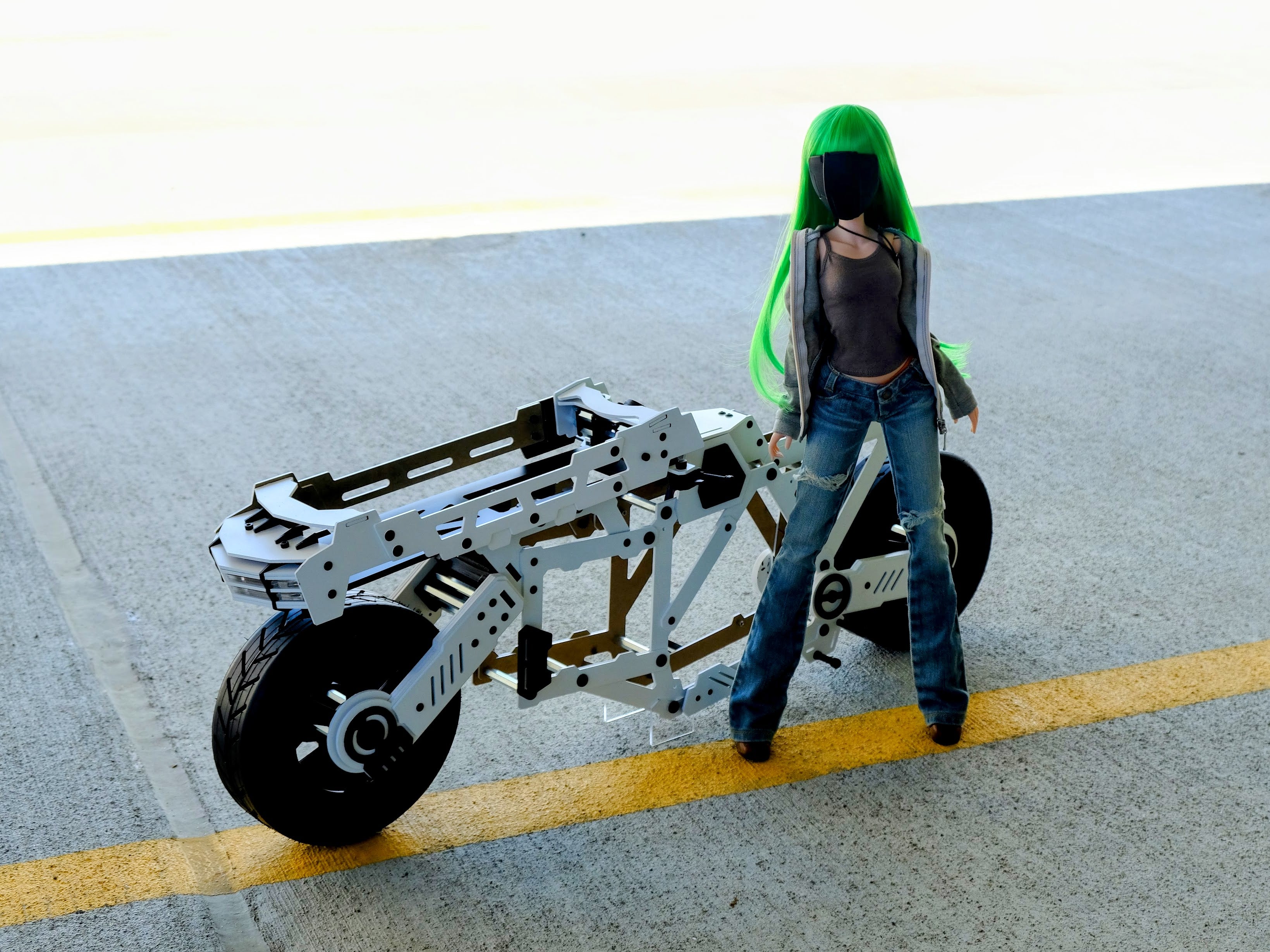 Quantum Retrograde Bike (Glacier White)