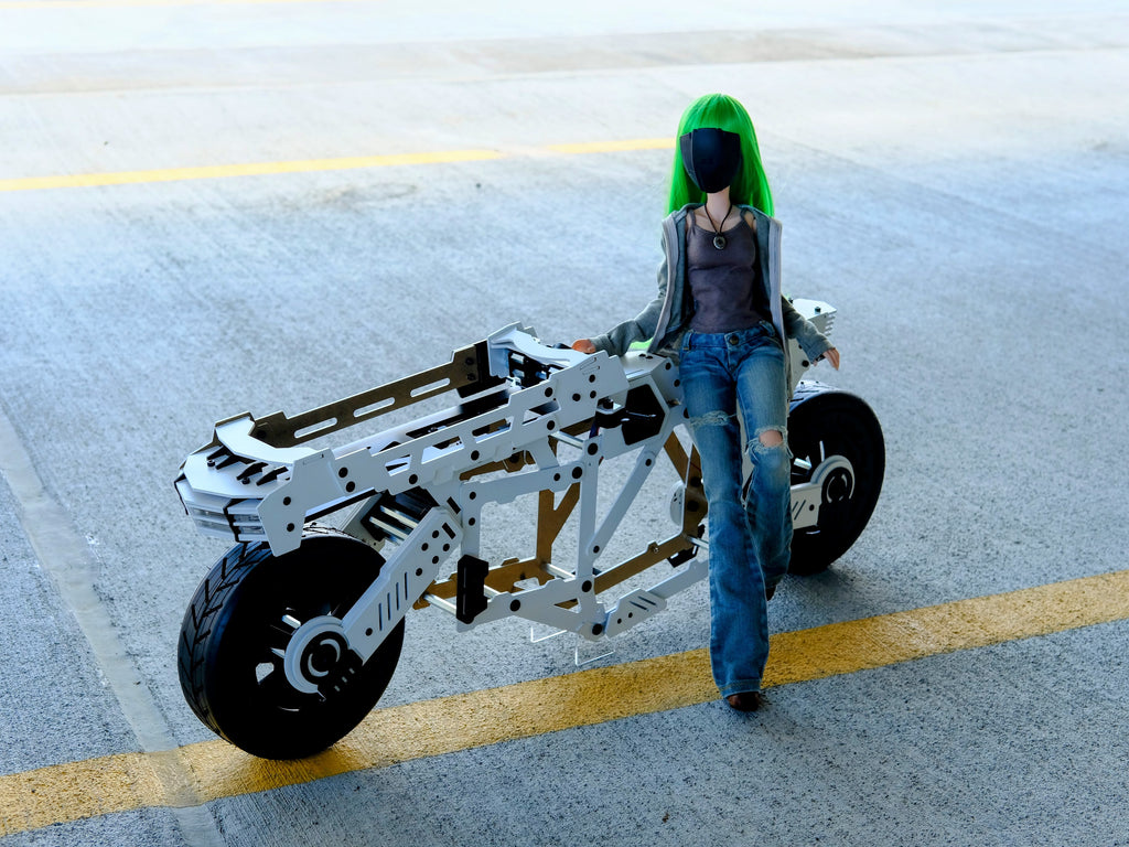 Quantum Retrograde Bike (Glacier White)