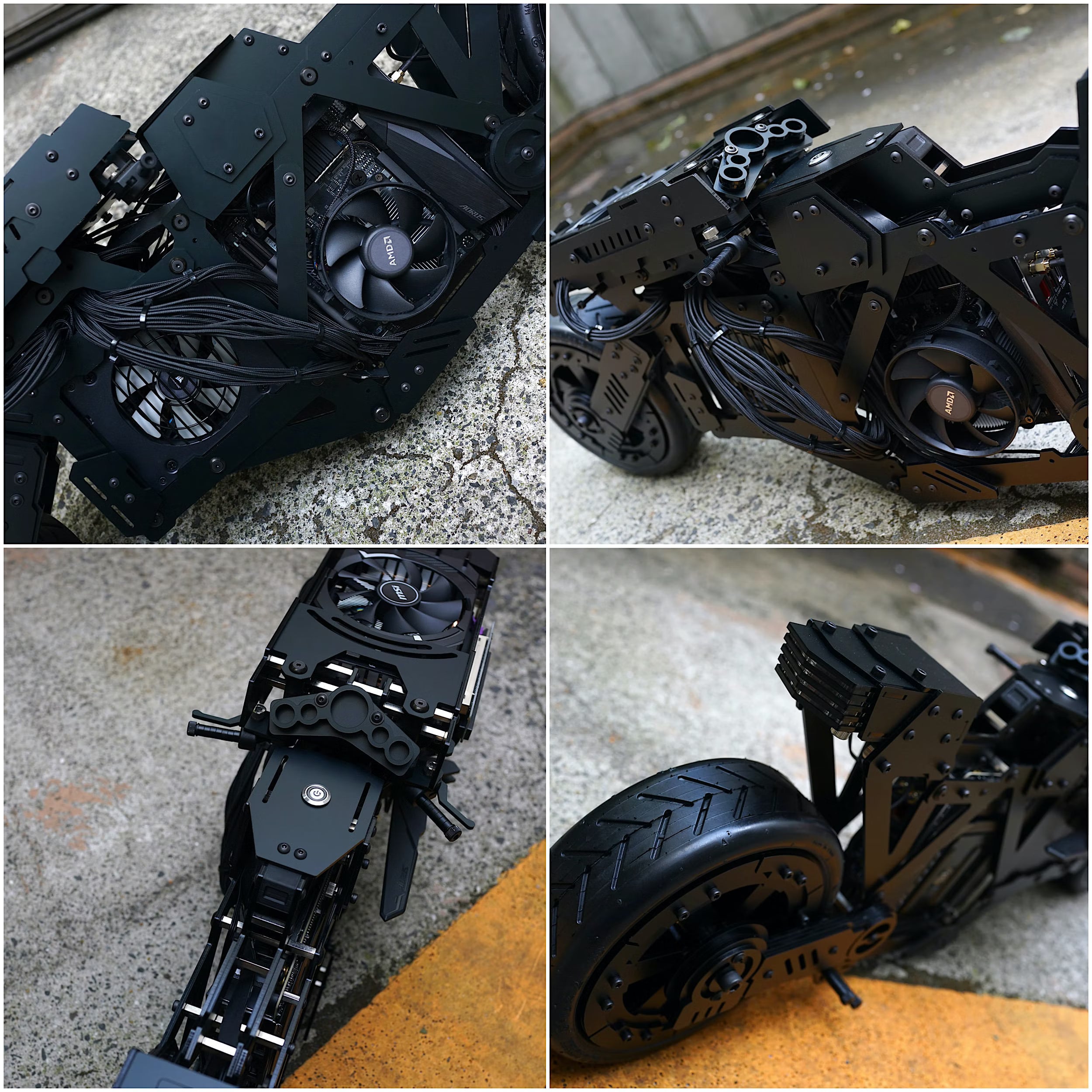 Quantum Retrograde Bike (Carbon Black)