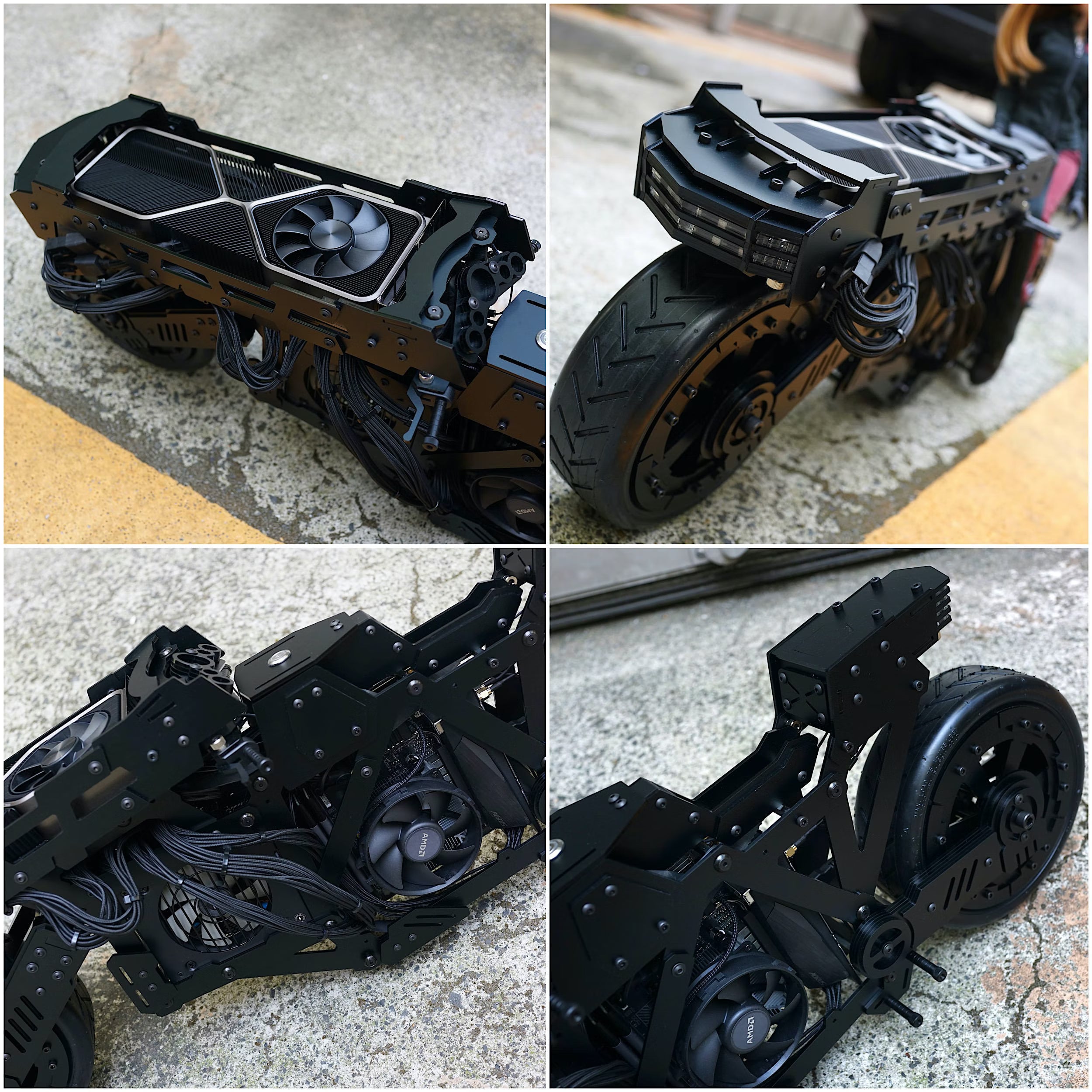 Quantum Retrograde Bike (Carbon Black)